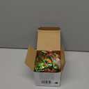 Kingdder 16.4 ft Christmas Tinsel Garland Lighted Metallic Twist Tree Decoration Prelit Battery Operated 50 LED Hanging Garland for Xmas New Year Home Outdoor Decor(Multicolor, Red and Green)