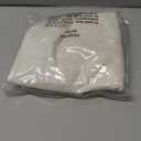 decorUhome Chenille Cream White Throw Pillow Covers 18x18 Inch Set of 2, Decorative Soft Couch Pillow Covers Solid Dyed Accent Farmhouse Neutral Square Pillow Cases for Sofa