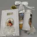 First Communion Candle and Bible - Biblia y Vela de Primera comunin para nio - Vela para Primera comunion para nio - First Communion Candle Set for boy - recuerdos de Primera comunion