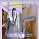 Sundu Steamer for Clothes,1200W Powerful Portable Steamer Iron,15s Fast Heat-up,100ml Tank,20 Min Continuous Steam, Wrinkle Remover for Travel, Home, Office(Grayish purple)