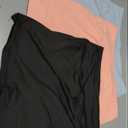 Real Essentials 3 Pack: Women's 16" Active Skort Skirt Pockets - Running Tennis Golf Gym Size L