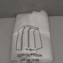 Irishom Garment Clothes Cover Protector Hanging Garment Storage Bag Translucent Dustproof Waterproof Hanging Storage Bag for Wardrobe with Full Zipper