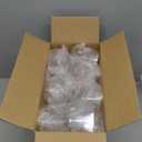 LUODA Gold Diamond Shaped Plastic Stemless Glasses Set of 24, Disposable 12 Oz Clear Plastic Whiskey Glasses for Birthday, Housewarming and Weddings