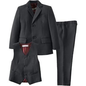 YuanLu Suits for Boys Ring Bearer Outfit Formal Vest and Pants Suit for Boy Wedding Suits Set 18Y