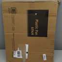 Replacement Dog Crate Pan for MidWest and New World Dog Crate (23.7"L x 17.9"W x 1.0"H, Black)