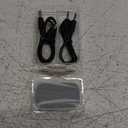 COMSOON Bluetooth Receiver for Car, Noise Cancelling 3.5mm AUX Bluetooth Car Adapter, Wireless Audio Receiver for Home Stereo/Wired Headphones, Hands-Free Call, 16H Battery Life - Black+Silver