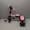 besrey Toddler Tricycle with Bell, Kids Tricycle Age 18 Months to 5 Years, Kids Trike, Toddler Bike for 2-4 Year Olds, Baby Bike, Gifts & Toys for Boys & Girls, Pink
