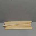 Square Wooden Dowel Rods, 20PCS 1/2" x 15" Square Wood Dowel Rods Wooden Sticks for Crafts, Unfinished Hardwood Sticks Wood Strips for Woodworking, Crafting, Arts and DIYers, Home Decor, Model Making