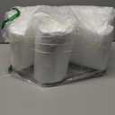 Outdoor Seat Cushion Replacement for Garden Swing Furniture Set of 2, 20 x 20 Inch, White