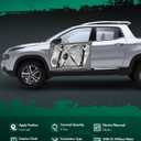 SCITOO Power Window Regulator Without Motor for Volkswagen for Passat