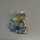 Artificial Butterfly, 3D Butterfly Clips,Silk Floral Butterflies, Suitable for Home Decoration, Flower Arrangement and Foil The Festive Atmosphere (5 Pcs)