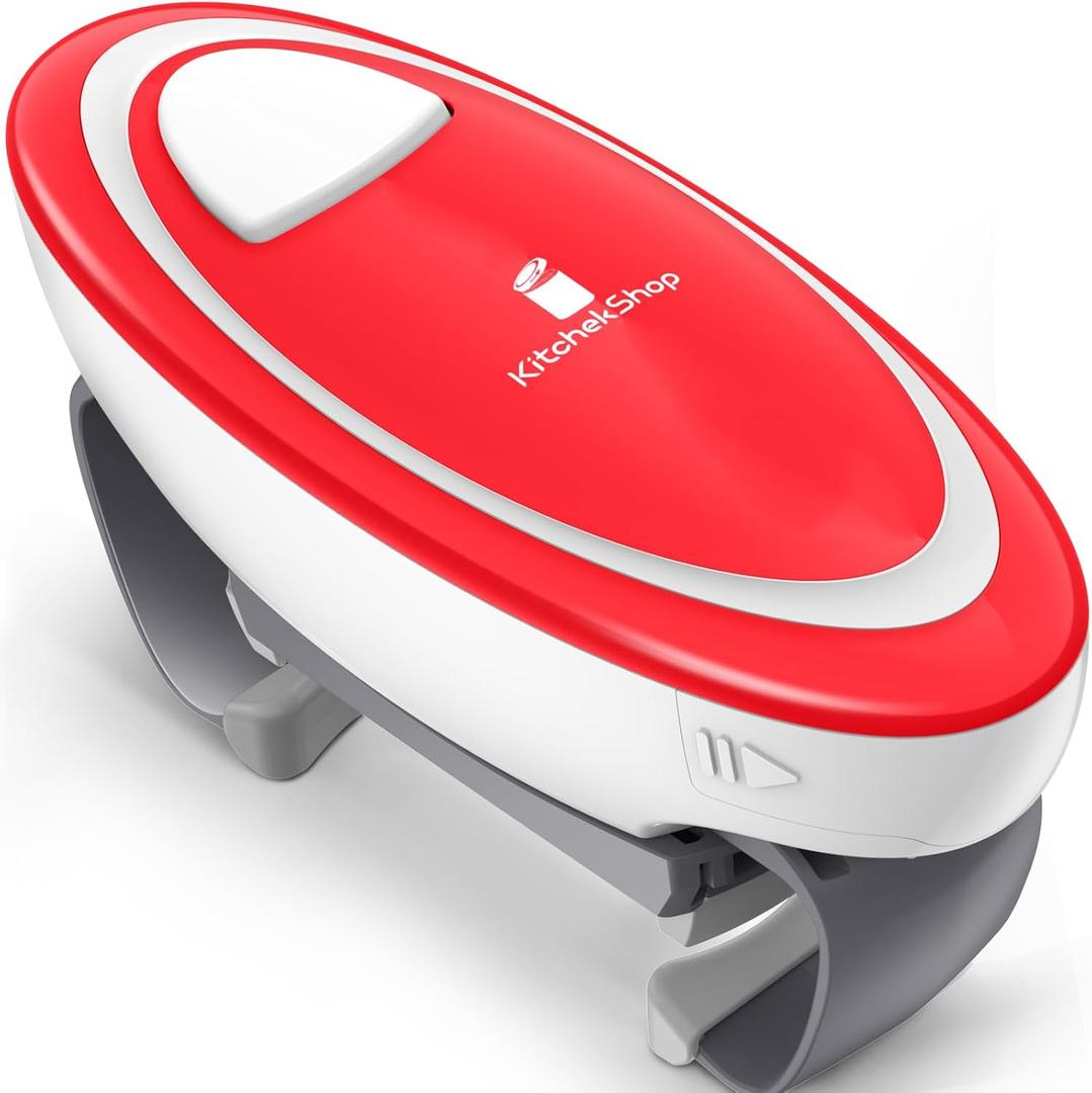 High Torque & One Touch Electric Jar Opener, Lightweight and Durable Automatic Bottle Opener Fit Almost Jars Size, Electric Jar Opener for Seniors with Arthritis, Weak Hands, Women and Chef High Torque & One Touch Electric Jar Opener, Lightweight and Durable Automatic Bottle Opener Fit Almost Jars Size, Electric Jar Opener for Seniors with Arthritis, Weak Hands, Women and Chef