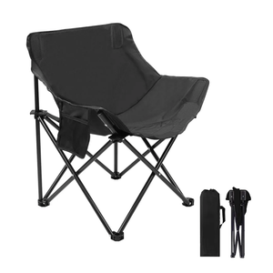 Portable Folding Chair for Sauna, Fast Folding Chair with Carry Bag and Side Pocket Chairs for Adults, Carry Chair for Camping, Tailgates, Beach, and Sports