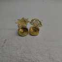 Metal OM Diwali Shadow Diyas  Tea Light Candle Holder Deya Birthday Wedding Housewarming Gift for Indian Murti Puja Item Home Office Temple Mandir Pooja Altar Decor