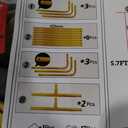 Wedding Sign Holder, 68”x31”x 20” Adjustable Black Welcome Sign Stand with Leather Sign Hanging Straps, Sign Rack,Heavy Duty Easel for Valentines Day, Wedding Seating Chart Stand