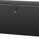 Peastorm Trailer RV Marine Battery Box - 12V Waterproof Steel Dual Battery Relocation Kit for Boat, Trolling Motor, Kayak (Double Battery Box Black), Double battery series
