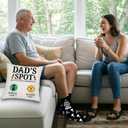 Birthday Gifts for Dad Father in Law Husband, Funny Pillow Cover and Socks for Dad, Best Dad Ever Gifts from Son Daughter Wife, Christmas Thanksgiving Retirement Gag Gift for Dad