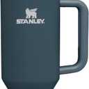 Stanley Quencher H2.0 Tumbler with Handle and Straw 40 oz | Flowstate 3-Position Lid | Cup Holder Compatible for Travel | Insulated Stainless Steel Cup | BPA-Free | Stormy Sea