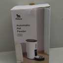 Petory Timed Automatic Cat Feeders - 4L Programable Dry Food Dispenser for Cats and Small Medium Dogs 6 Meals with Desiccant Bag Dual Power Supply 10S Voice Recorder