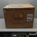 OROLEYp Automatic Cat Litter Box, Self-Cleaning Litter Box with APP Monitoring, Extra Large Capacity, Odor Control System, Infrared Safety Protection, Litter Box for Multiple Cats (Gray)