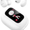 UGREEN S6 Magic Clip-Type Earbuds, Open-Ear Earbuds, with LCD Smart Display, Open-Ear Type, Bluetooth 5.4 0.5 inch (12 mm) Drivers, Total 30 Hours Playback, DNN Noise Canceling