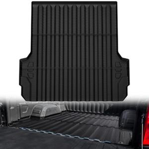 OEDRO Truck Bed Mat Fit for 2023 2024 2025 Chevy Colorado/GMC Canyon 5FT, TPE All Weather Fit for Chevy Colorado 5FT Anti-Slip Heavy Duty Pickup Bed Liner Accessories, Black