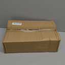 Christmas Hot Cocoa Bar Wood Storage Organizer Hot Chocolate Bar Accessories 4 Compartment Xmas Decoration Wood Bin Rustic Farmhouse Storage Box for Home Kitchen Party Holiday Supplies (White Pattern)