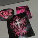 97 Decor Pink Y2k Room Decor Aesthetic - Mcbling Trashy Y2k Posters For Girls Room, 2000s Room Decor For Teen Girls Y2k Decorations, Hot Pink Wall Art Prints Baddie Pictures For Bedroom (Unframed) (8x10 Inches)