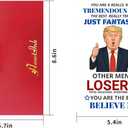 6 x Funny Birthday Card for Men  Humorous Greeting Card for Husband, Boyfriend, Dad or Friend, Tremendous Man Parody Style, Unique Gag Gift for Him (SRM02)