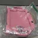 CHINFAI Kids Case for iPad, Cute Cartoon Case for iPad 2017 2018 9.7 inch, Case for iPad Pro/iPad Air 1 2, Shockproof Silicone Protective Cover with Self Stand[BPA Free][Side Handles] (Pink)