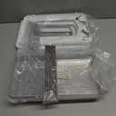 Delamu 2 Sets of 3-Tier Bathroom Under Sink Organizers and Storage, Multi-Purpose Stackable Pantry Organization and Storage, Pull Out Clear Kitchen Bathroom Cabinet Organizer with Movable Dividers | Storage, Multi-Purpose, Stackable, Pantry Organization, Pull Out, Movable Dividers (White)