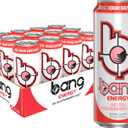 Bang Energy Delish Strawberry Kiss, Sugar-Free Energy Drink, 16 Fl Oz | Pack of 12 (EXP 07/09/27)