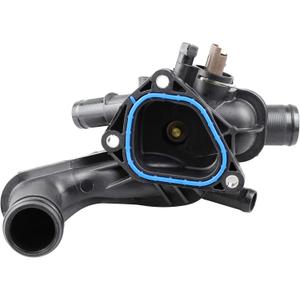 902-812 Engine Coolant Thermostat & Housing w/Gasket Sensor for Mini Cooper R55 R56 R57 2007-2013 Cooper Countryman 2011-2013, 11537534521 11538699290