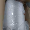 Surmente 132 inch Round tablecloths -10 Pack White Round Table Cloths, Polyester Fabric Table Covers for Weddings, Banquets, or Restaurants