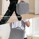 STARTRC GAMES Switch 2 All in One Carrying Case for Nintendo Switch 2, Portable Hard Travel Case with Game Card Slots, Portable Storage Carry Bag for Switch 2 Console Pro Controller Accessories (Grey)