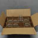 Libbey Fruit Juice Glasses, Heavy Base Glass Drinking Glasses Set of 8, Breakfast Juice Cups, Everyday Clear Drinking Glass Set for Cold Drinks