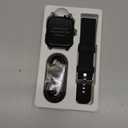 Smart Watch for Men Women SmartWatch 1.83" for iPhone Samsung Android Phone Compatible, Fitness Tracker Watch with Pedometer, Heart Rate/Sleep Monitor, Blood Oxygen, IP68 Waterproof (Black)