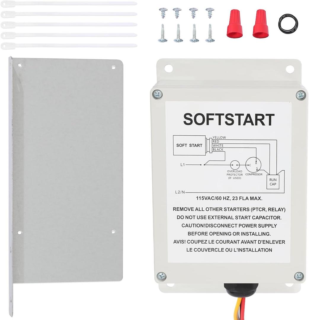 Soft Start Control Kit compatible with Coleman Mach 450XX/ 452XX/ 470XX/ 472XX/ 480XX/ 482XX-Series Air Conditioners Replace 1497-3601