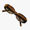 VANLINKER Polarized Retro Oval Sunglasses for Women and Men Small 90s Style VL9580