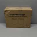 Tall Drum Lamp Shades Set of 2, 10"Top x10" Bottom x 13"High, Beige Lampshade for Table Lamp Floor Lamp, Replacement Lampshades Natural Linen Handcrafted, Spider, Harp Holders Included, Easy Assembly