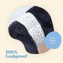 Comfortable Male Dog Diapers - 50-Pack Super Absorbent Disposable Male Dog Wraps- FlashDry Gel Technology, Wetness Indicator Doggie Diapers- Leakproof Belly Wraps for Incontinence, Excitable Urination, XL