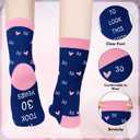 30th Birthday Gifts for Women,Mom Sister Best Friend Wife Girlfriend Teacher Mother 30th Birthday Gifts for Her Women Female Friendship from Daughter Son Sister Boyfriend Brother Husband,Novelty Socks