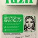 Fazit Green Speckles - Glitter Freckle Makeup Patches - Shimmering Faux Freckles & Body Glitter - Waterproof, Long-Lasting Instant Glamour for Festivals & Parties - 6 Temporary Patches Per Pack