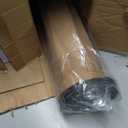 zeyu Outdoor Pole Light, with Pole Mount Base, 40.2 Inch, ZW118PL BK, Large
