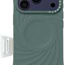 ORNARTO Vortuxe for iPhone 18 Pro Max / 17 Pro Max Case, Fit for MagSafe
Premium Liquid Silicone, 2X MIL-STD Drop Protection, Reinforced Corners, Camera Button Control, Sleek Aesthetic, Pine Green