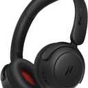 1MORE HQ20 Wireless On-Ear Headphones with Microphone, 85dB Safe Volume, 65H Playtime, Lightweight Foldable Bluetooth Headphones for School/Travel, Android and iOS Compatible, Black