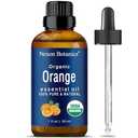 Organic Orange Essential Oil 30ml - Undiluted Natural Sweet Orange Essential Oils for Diffuser, Aromatherapy and Skin Care - Pure Cold Pressed Orange Oil Essential Citrus - Nexon Botanics Pack Of 3
