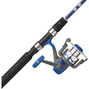 Shakespeare Contender Spinning Reel and Fishing Rod Combo, 40 Size Reel - 7'6" - Medium - 2pc