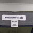 Men's Athletic Fit Chinos, Work Pants, 5-Pocket, Cotton Stretch, Olive, 38W x 28L