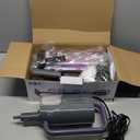 Lightweight Steam Cleaner, 6 in 1 Steam Mop with 2 Washable Microfiber Pads, 400ML Removable Tank, 23FT Power Cable, Detachable Steam Mop Cleaner for Hardwood Floors, Tile, Laminate(Grey)